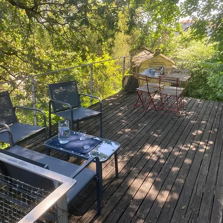 Hébergement de vacances Casa-loft Suspendida Entre Arboles Sanxenxo