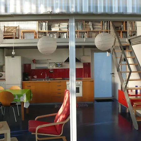 Hébergement de vacances Casa-loft Suspendida Entre Arboles